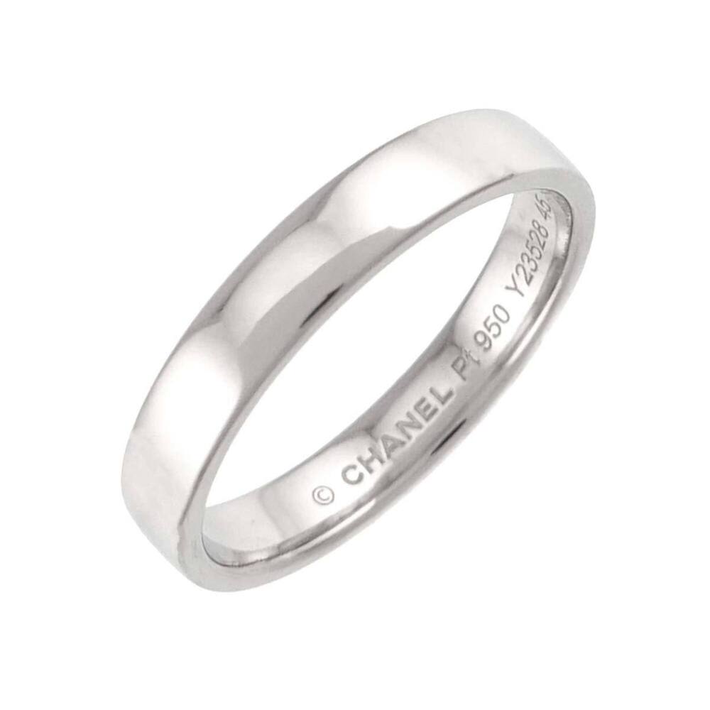 Chanel John Eternal #45 Ring, Platinum.